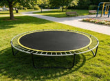 12ft Round Replacement Trampoline Mat, UV-Resistant Jumping Pad with V-Rings & Spring Tool 69982717