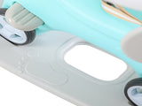 Rocking Horse Toddlers, Balance Bike Ride On Toys with Push Handle, Backrest and Balance Board 44015752