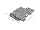 ZF6HP19 Transmission Valve Body for BMW 525i 530i X5 550i 650i with 7PCS Solenoids 58638975