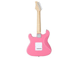 KST Stylish H-S-S Pickup Electric Guitar Kit with 5W AMP Bag Guitar Strap Strings rose red 24387924