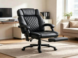 Massage Office Chair, 400lbs Capacity Desk Chair with Heat, Adjustable Headrest, Reclining & 97942172