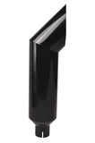 4-7 bend black, made of stainless steel 409, sprayed with black paint, wall thickness 1.2mm 29235647
