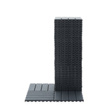 Plastic Interlocking Deck Tiles,44 Pack Patio Deck Tiles,12"x12" Square Waterproof Outdoor All W206P151698