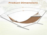 2-Person Polyester Caribbean with Hardwood Spreader Bars, 600lbs Weight Capacity Double 12310511