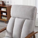 COOLMORE Wood Frame Armchair, Modern Accent Chair Lounge Chair for Living Room W1539P152195