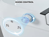 Heated Seat Smart Toilet without Bidet, Upmarket Compact Dual Flush Toilet 1/1.28 GPF, Tank less 46706017