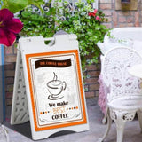 22"x28" Plastic Folding A-Frame Outdoor Advertising Board 61947689
