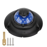 MultiFunction Magnetic Compass Flush Mount High Accuracy with LED Light for Marine Yacht Outdoors 26577223