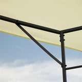 10' x 10' Outdoor Gazebo,Cream White Canopy Shelter 41891639