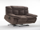 Power Lift Recliner Chair for Elderly- Heavy Duty and Safety Motion Reclining Mechanism-Fabric Sofa W547P293037