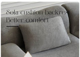 Sofa in a Box, Memory Foam 2-Seater Couch, Modern Compression Sofa with Deep Seat, No Assembly W3622P346253
