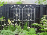 4 Pack Metal Garden Trellis 86.7" x 19.7" Rustproof Trellis for Climbing Plants Outdoor Flower W1586P151252