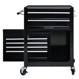 High Capacity Rolling Tool Chest with Wheels and Drawers, 6-Drawer Tool Storage Cabinet--BLACK W1102P245685