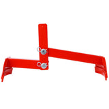 Steel Drum Lifter - Secure Reliable Heavy Duty 1100 lbs Working Load Limit ,RED COLOR W465P146665