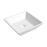 ZUN 24 " Modern Design Float Bathroom Vanity With Ceramic Basin Set, Wall Mounted White Oak Vanity With 61035448