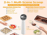 Rechargeable Heated Ice Scoop 45s Fast Heating Up to 158&degF, 2000mAh Cordless Self Heating Ice 03459513