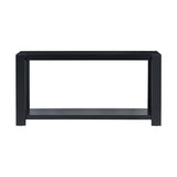 U_STYLE Distinctive Features of a Minimalist Console Table with Bottom Shelf and Four Legs, Suitable N711P173084B