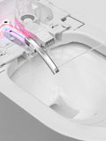 ZUN Smart Toilet with Built-in Bidet Seat, Tankless Toilet with Auto Lid Opening, Closing and Flushing, W1667P177231