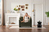 Modern Style Chenille Oversized Armchair Accent Chair Single Sofa Lounge Chair for Living Room, W2997P236136