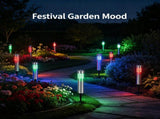 Solar Garden Stake Lights, IP44 WeatherResistant ColorChanging Outdoor Lamp, Amorphous Silicon 59301380