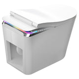 Smart Toilet With Foot Sensing Open Cover & Seat, Buttons Control, Night Light, Leakage Protection, W1865P253926