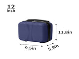 PP Trolley Case 12in 20in 2PCS Suitcase Set Navy Blue 49517166
