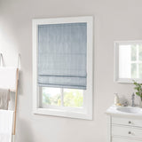 ZUN Basketweave Room Darkening Cordless Roman Shade B03598287