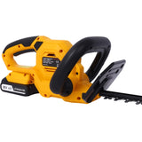 ZUN 20V Cordless Hedge Trimmer, 22 Inch Steel Blade, Reduced Vibration, Battery and Charger Included 24845301