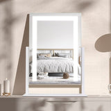 Lighted Makeup Mirror, 15.74X11.81 Hollywood Vanity Mirror with Led Lights, Three Color Lighting 78293158