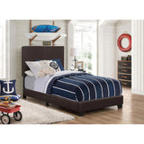 Brown Twin Panel Bed B062P153563