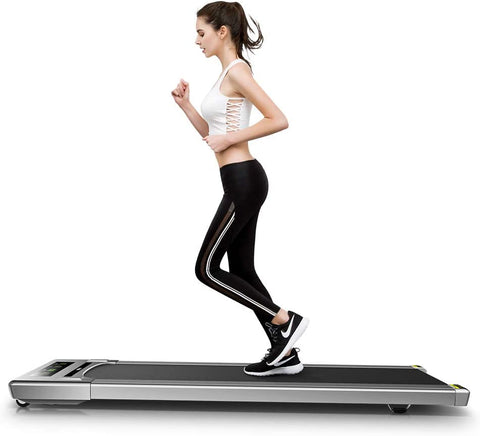 ZUN Walking Pad, Treadmill Under Desk with Wide Belt 2.5HP Portable Walking Treadmill Under Desk for T2856P198459