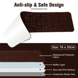 15 non-slip step MATS Brown 37660519