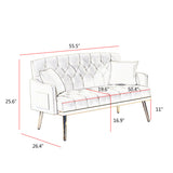 CREAM WHITE 2 SEATER SOFA W58868557
