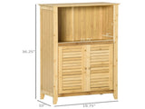 Bathroom Floor Cabinet Natural 88032506