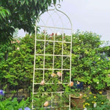 2 Pack Metal Garden Trellis 86.7" x 19.7" Rustproof Trellis for Climbing Plants Outdoor Flower W1586104502