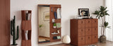Wall Full Length Mirror, Full Body Mirror with Shelf, Full Body Mirror with Hook Wall W2987P289181