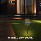 ZUN Solar Outdoor Light Pathway Dusk to Dawn Garden Lighting W2181P169887