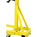 ZUN Folding Engine Stand 2000 LBS Capacity Motor Hoist 360 Degree Adjustable Mounting Head Dolly Mover 77733033