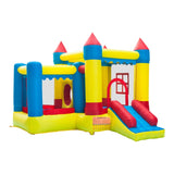 ZUN 3.2*3*2.5m 420D Thick Oxford Cloth Inflatable Bounce House Castle Ball Pit Jumper Kids Play Castle 60026557