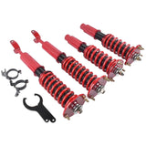 ZUN Coilovers Suspension Lowering Kit For Honda Prelude 1992-2001 Adjustable Height 24617873