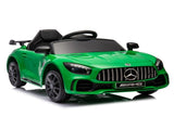 Dual Drive 12V 4.5Ah with 2.4G Remote Control Mercedes-Benz Sports Car Green 82901885