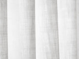 2- Piece 40x102" 300gsm poly linen curtain with 7 pinch pleat per pc B035P482982