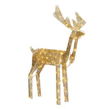 3.6FT Motorized Reindeer with Shaking Head, Outdoor Christmas Decorations with Motor & 120 Warm 28288502