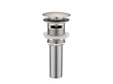 Waterfall Spout Bathroom Sink Single Handle Faucet with Pop-Up Drain 56845702