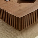 35.43 Inch Modern Handcraft Drum Table Square Table for Living Room,Small Wooden W2582P306971