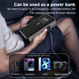 Jump Starter with Air Compressor 12V 2000A 7.0L Gas/5.5L Diesel Car Battery Starter Digital Tire 46079931