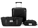 Luggage Sets 3 Piece, PP Luggage Set, Suitcases with Wheels, Hardside Hard Shell Travel Luggage with 81888740