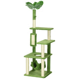 ZUN Wooden Cat House/Cat Trees /Cat Climbing Tower （Prohibited by WalMart） 36782883