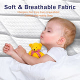 6 Inch Twin Mattress, Foam and Spring Hybrid Mattress in a Box, Medium Soft, Breathable Fabric & W3203P290451