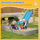 Kids Sandbox with Cover 18677596